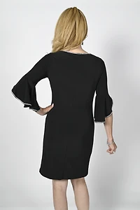 Bell Sleeves Knit Dress