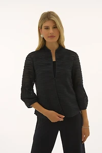 Puff Sleeves Ruched Jacket