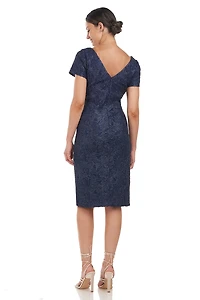 Scarlet Knee Length Dress