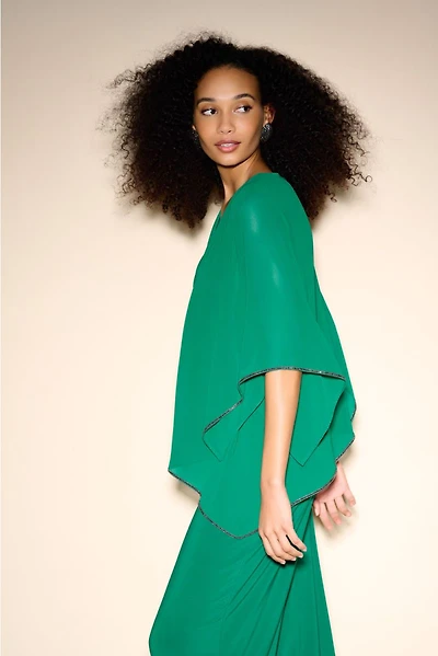 Chiffon Draped Top