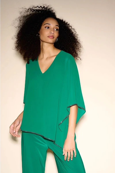 Chiffon Draped Top