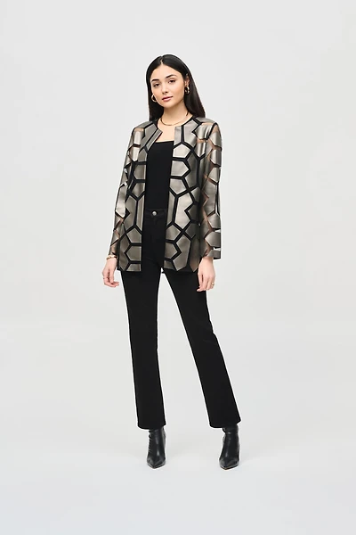 Geometric Laser-Cut Jacket