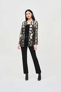 Geometric Laser-Cut Jacket