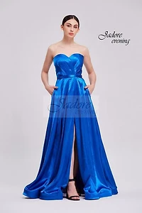 Sweetheart Silky Satin Dress