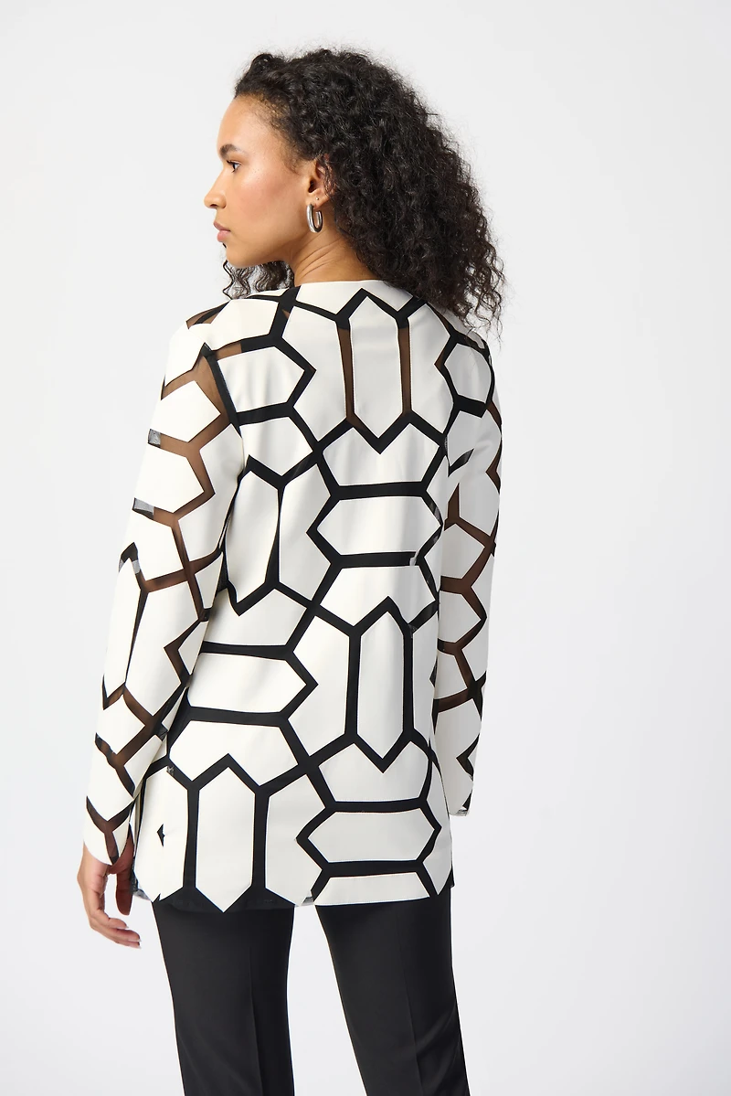 Geometric Laser-Cut Jacket