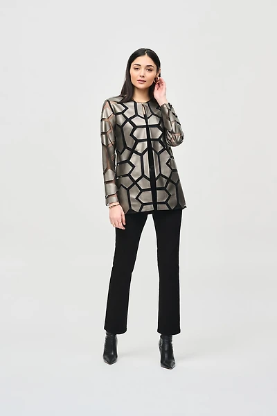 Geometric Laser-Cut Jacket