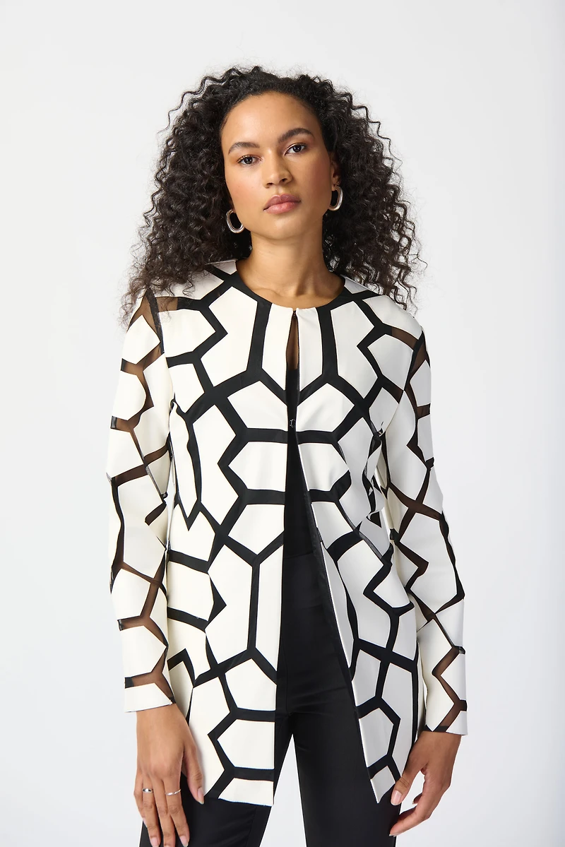 Geometric Laser-Cut Jacket