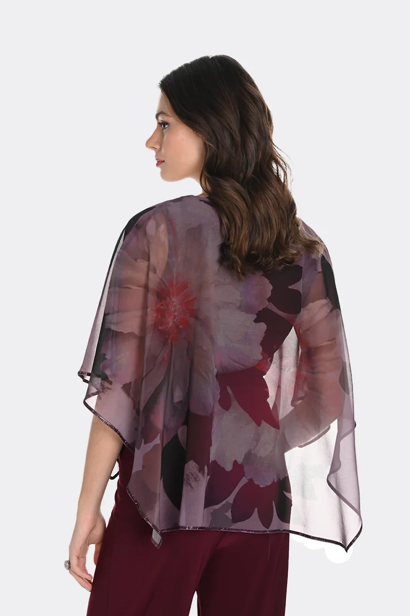 Floral Pullover V-Neck Top