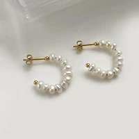 All Pearl Around Hoops
