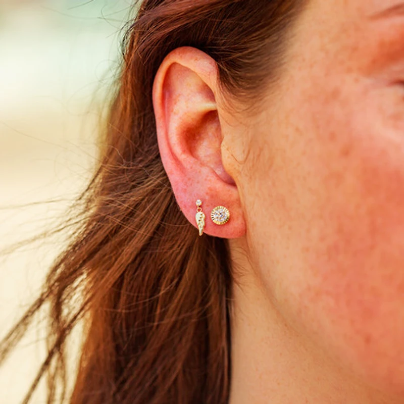 Angel Wing Studs