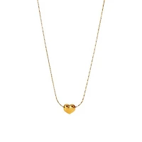 Mini Puffy Heart Necklace
