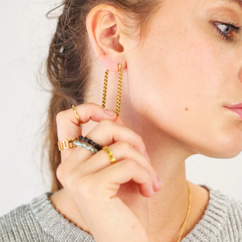 Extra Long Woven Hoops