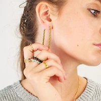 Extra Long Woven Hoops