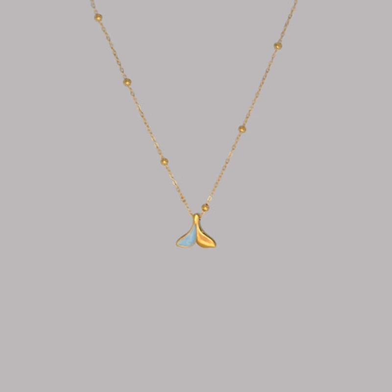 Blue Whale Necklace