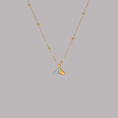 Blue Whale Necklace