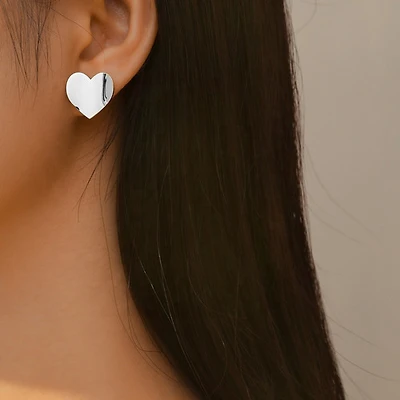 Just Heart Studs