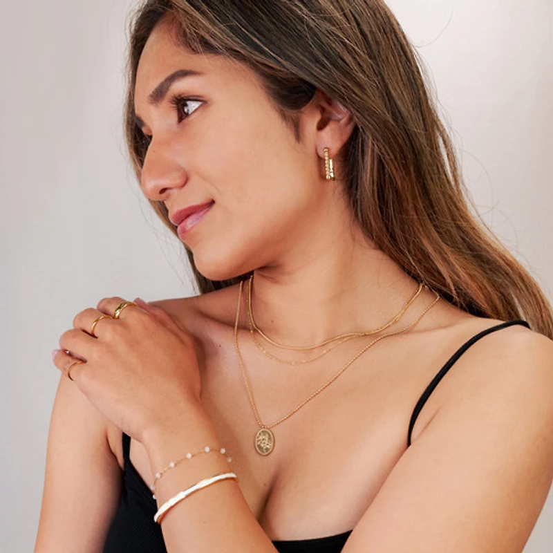 Croissant Rectangular Hoops