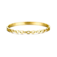 Cutout Pattern Bangle