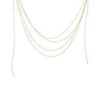 Layered Up Fringe Necklace