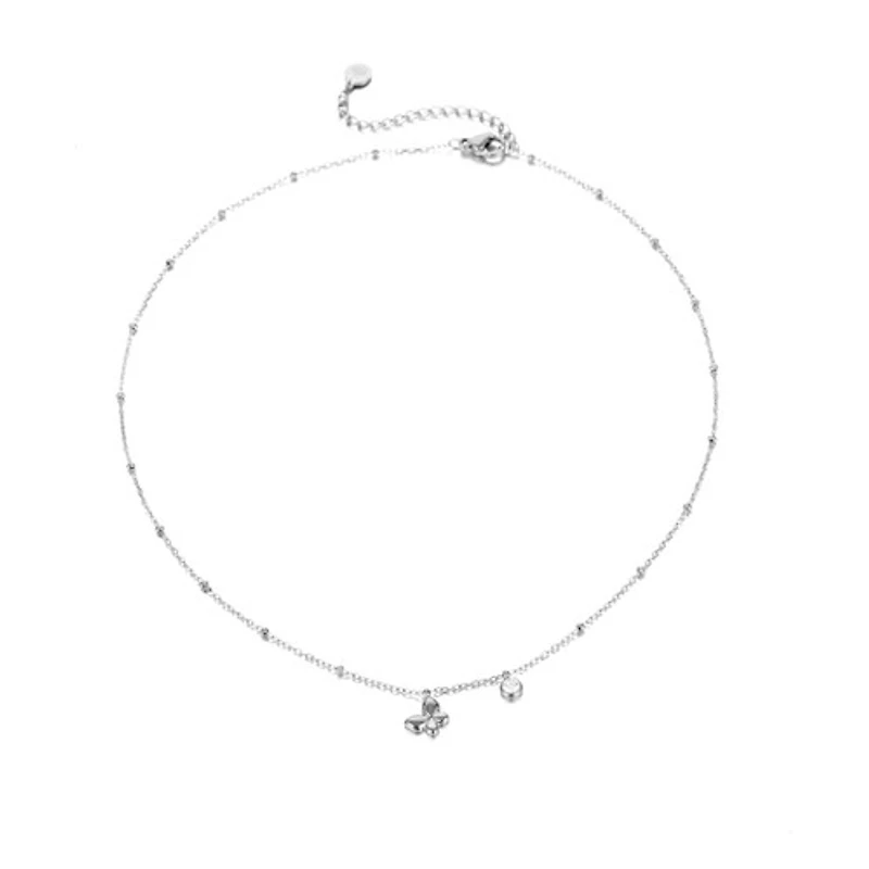 Butterfly Gem Necklace