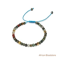 Braided Natural Crystal Bracelet (Spring Freshness)