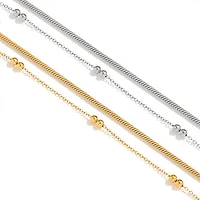 Duo Beads Layered Necklace