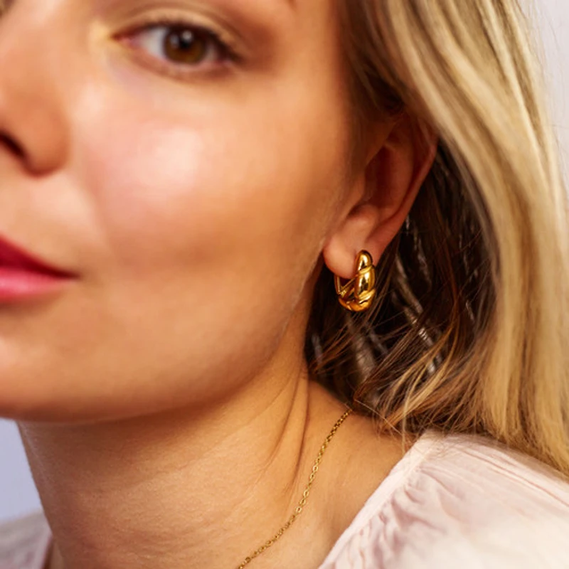 Rectangular Croissant Hoops