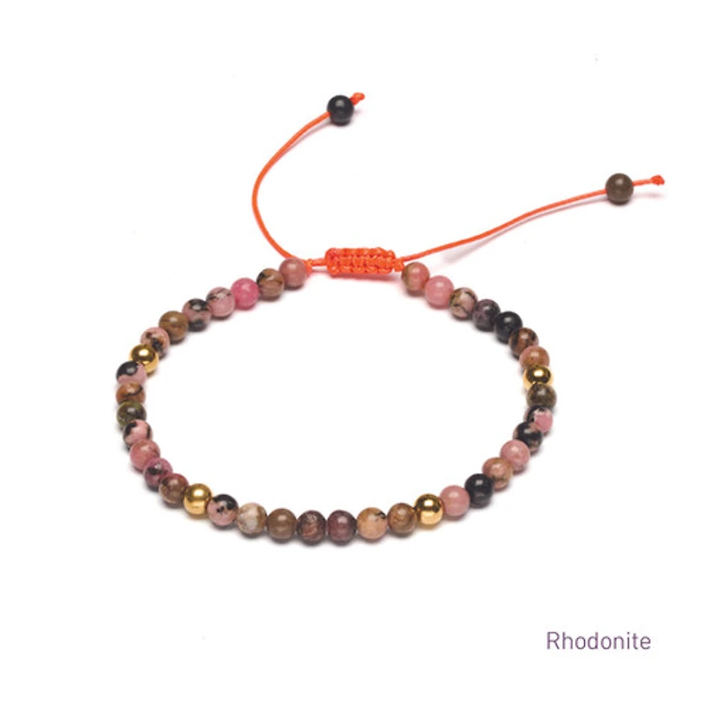 Braided Natural Crystal Bracelet (Dreamy Palettes)