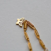 Butterfly Spring Chain Bracelet