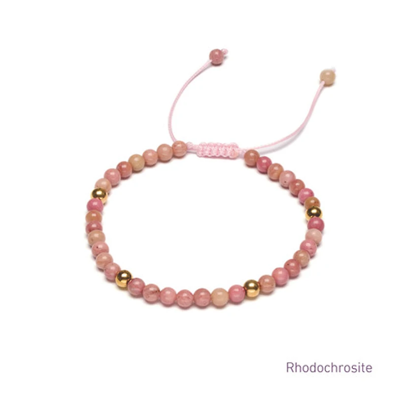 Braided Natural Crystal Bracelet (Dreamy Palettes)