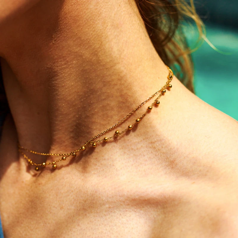 14k Italian Diamond Cut Chain