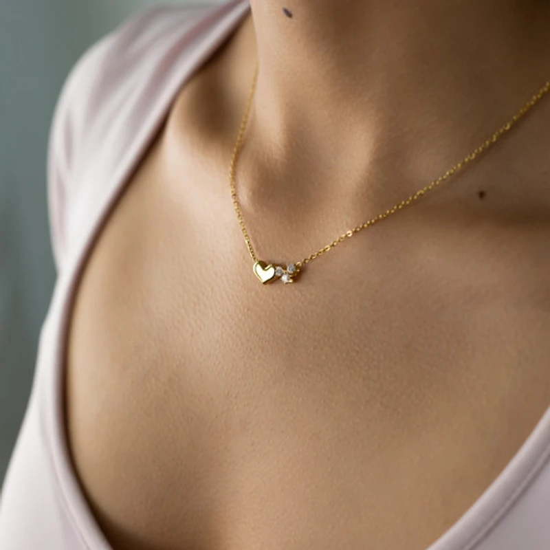 Dual Heart Necklace