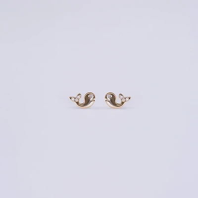 Whale Studs