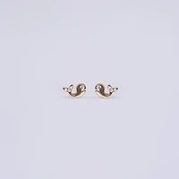 Whale Studs