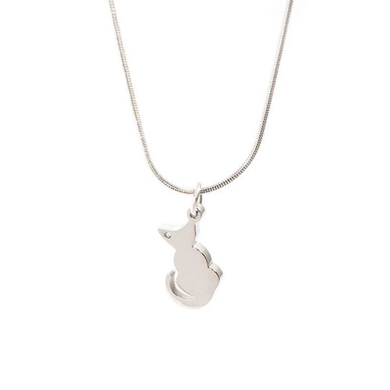 Cat Engravable Necklace