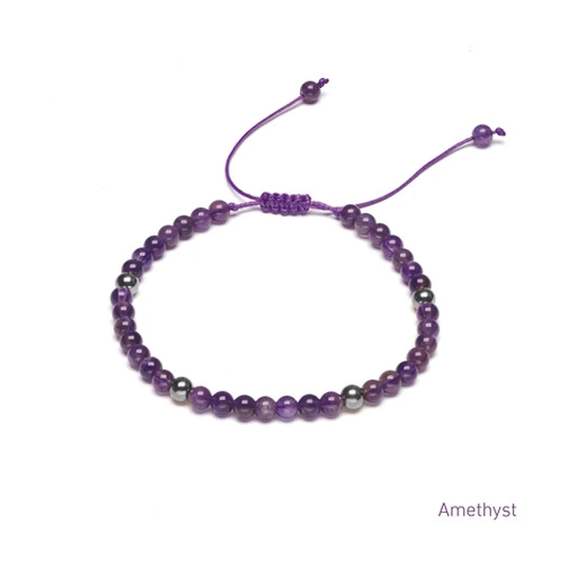 Braided Natural Crystal Bracelet (Dreamy Palettes)