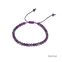 Braided Natural Crystal Bracelet (Dreamy Palettes)