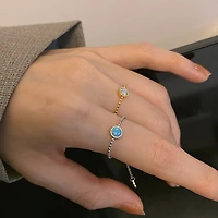 Adjustable Opal Ring