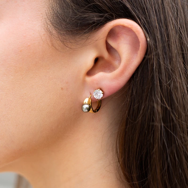 6mm 6 prongs Gem Studs