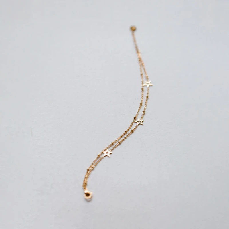Layered Star Bracelet