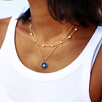 Eight Awn Star Necklace