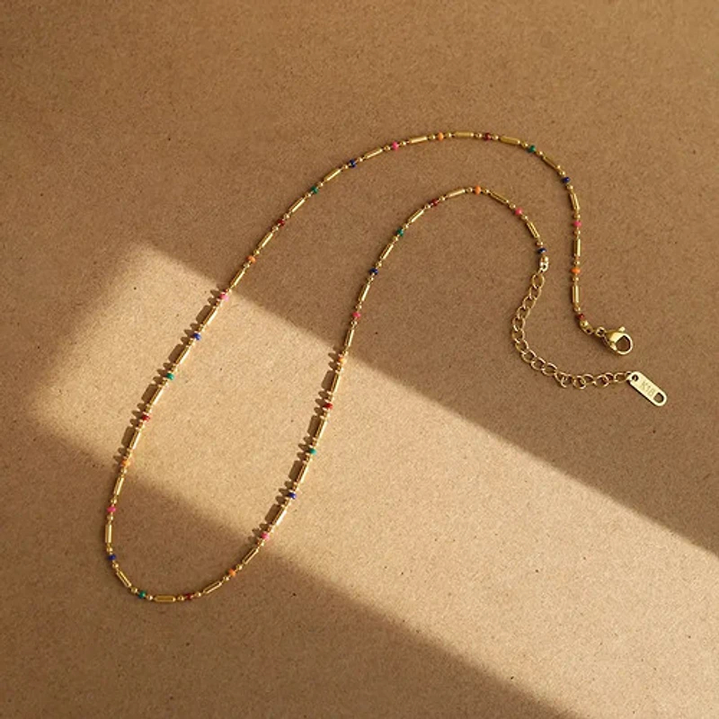 Color Pop Thin Necklace