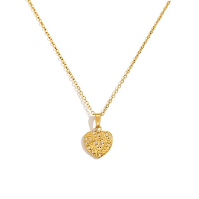 Nested Heart Necklace