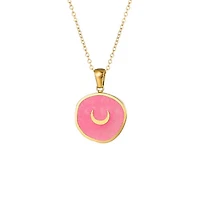 Pink Moon Necklace