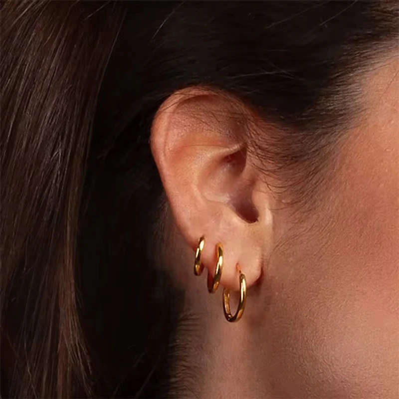 Easy Small Hoops