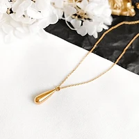 Raindrop Pendant Necklace