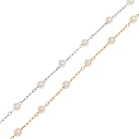 Everyday Pearl Chain Necklace