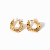 Abstract Eternity Hoops