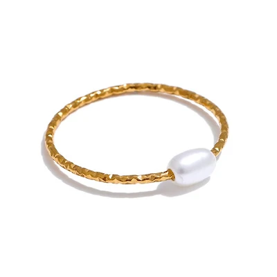 Single Pearl Ring
