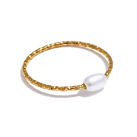 Single Pearl Ring